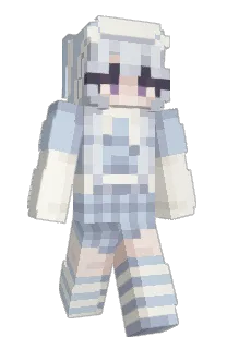 Front of Pologop's skin