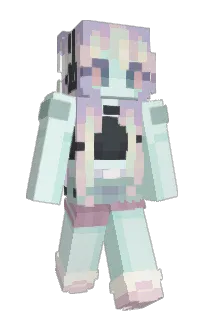 Front of egoflower's skin