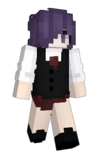 Front of Aics's skin