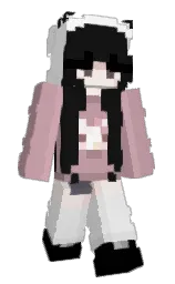 jsqe's Minecraft skin wearing the Pan cape