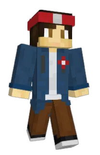 Front of Minecraft skin