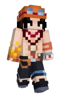 Front of EXFAM's skin