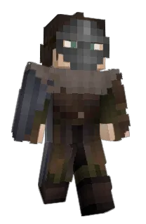Front of Hunnic's skin