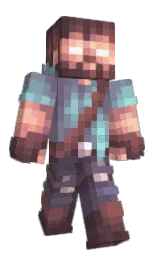 HeatedDox's Minecraft skin wearing the Migrator cape