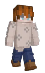 soft amber and cold turkey Minecraft skin — Slim model — first worn by cheriontop2