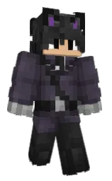 blackcurrant and baltic sea Minecraft skin — Slim model — first worn by yescuzidk