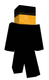 black and my sin Minecraft skin — Classic model — first worn by KubinoSK