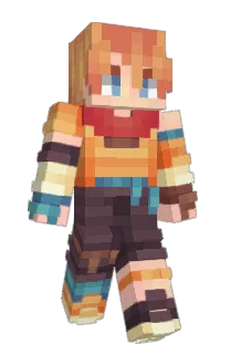 Front of Sylpain's skin