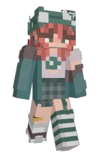 Front of Minecraft skin