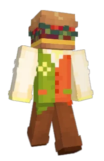 Front of Minecraft skin