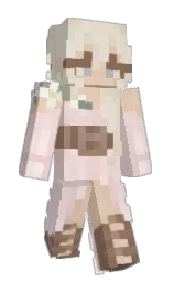 Prebski's Minecraft skin wearing the Pan cape