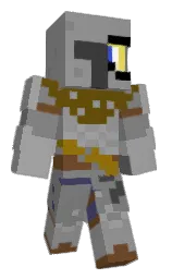 RisenKnight's Minecraft skin wearing the Common cape