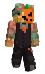 thunder and cocoa brown Minecraft skin — Slim model