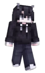 blackcurrant and baltic sea Minecraft skin — Slim model