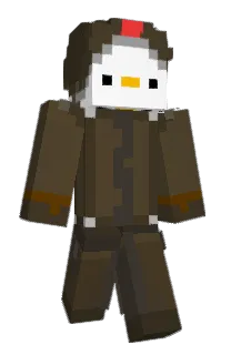 Front of Rickness's skin