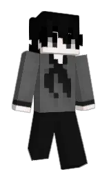 sewp's Minecraft skin wearing the 15th Anniversary cape