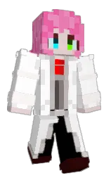 white and ebb Minecraft skin — Classic model