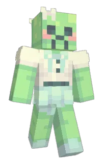 Front of Nerdzed's skin