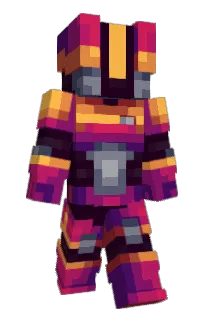 Front of Pixlbi's skin