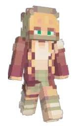 Slim Minecraft skin