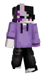 deluge and black Minecraft skin — Slim model — first worn by Rak3_