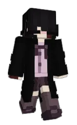 cod gray and parchment Minecraft skin — Slim model — first worn by 0kBonny