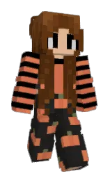 dune and raw sienna Minecraft skin — Slim model