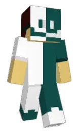 eden and white Minecraft skin — Classic model