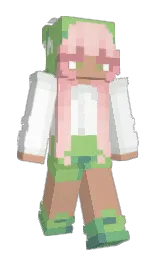 feijoa and tan Minecraft skin — Slim model — first worn by StellaX_