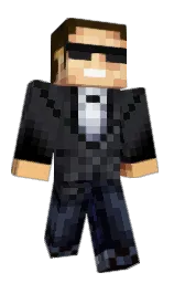 TenidoX's Minecraft skin wearing the Pan cape
