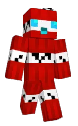 Mde_by_'s Minecraft skin wearing the 15th Anniversary cape