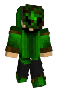 Front of Invisca's skin