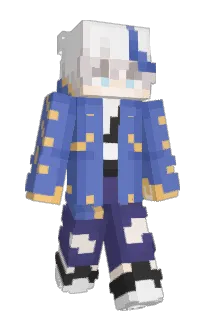 Front of ecstaitic's skin