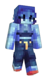 FallenSapphire's Minecraft skin wearing the Migrator cape