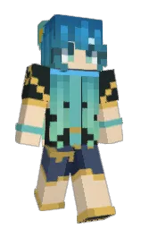 outer space and sidecar Minecraft skin — Slim model — first worn by MizumiVTTV