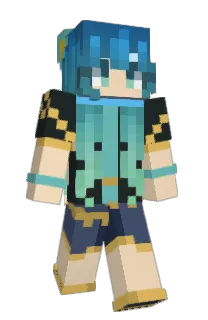 Front of MizumiVTTV's skin