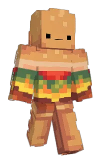 Front of SweetBurger's skin
