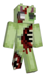 black and rebel Minecraft skin — Classic model — first worn by EldritchSwamp
