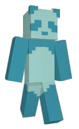 boston blue and sinbad Minecraft skin — Classic model — first worn by Vanillllaaaa