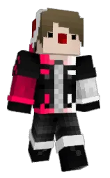 cod gray and black Minecraft skin — Classic model — first worn by deezooki