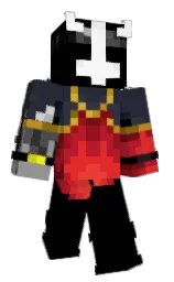 black and charade Minecraft skin — Classic model — first worn by Gaharat_