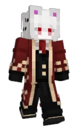 heath and cod gray Minecraft skin — Slim model
