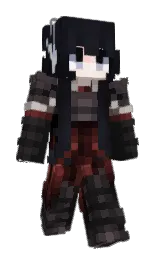 thunder and cinder Minecraft skin — Classic model — first worn by dumbname1322