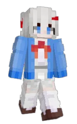 TondilyXiaoLong's Minecraft skin wearing the Pan cape