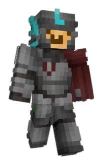 Front of Waffenheimer's skin