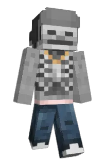 Front of Kacpur's skin