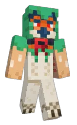 Omnick's Minecraft skin wearing the Migrator cape