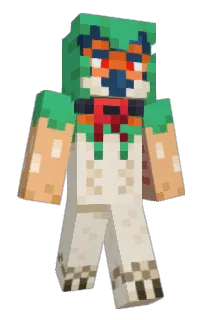 Front of Omnick's skin
