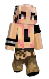 Slim Minecraft skin