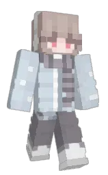 geyser and silk Minecraft skin — Classic model — first worn by HandsomeCOLA